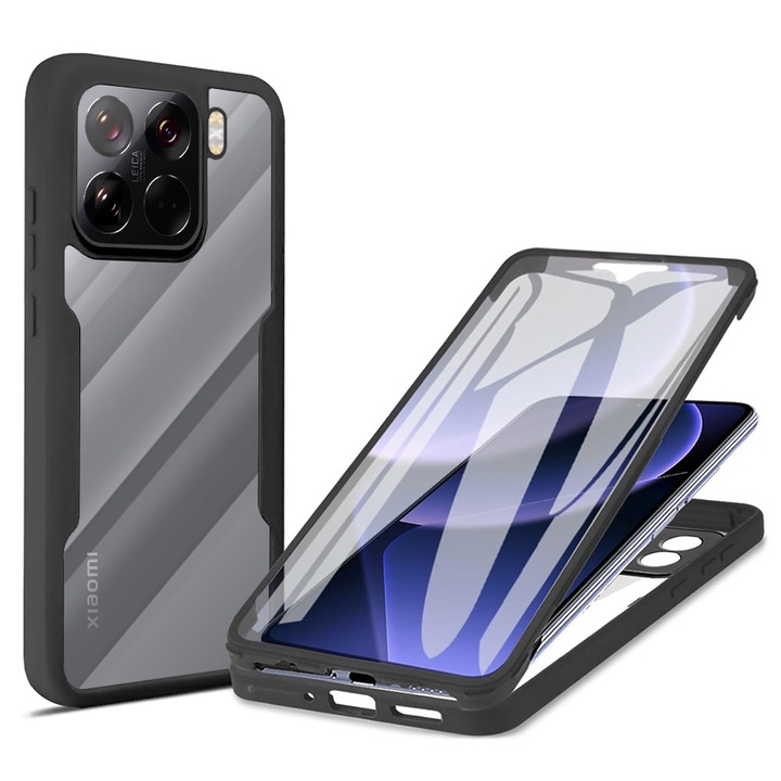Калъф за Xiaomi 15 Pro - Smartphosis ColorVerse 360 - Удароустойчив - Черен