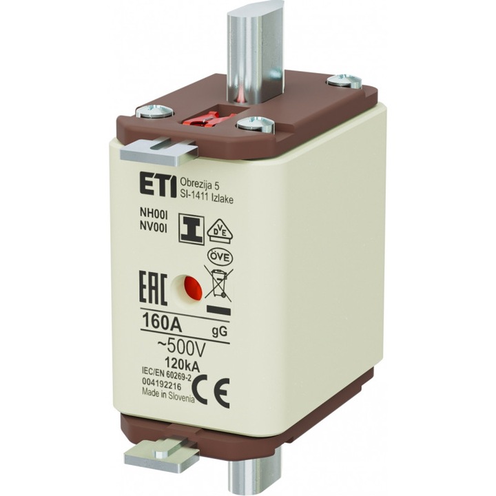 Siguranta nh00/i gg 160a/500v 004192216