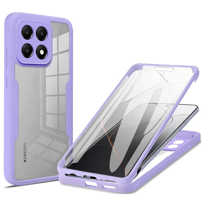 Калъф за Xiaomi 14T Pro - Smartphosis ColorVerse 360 - Удароустойчив - Лилав