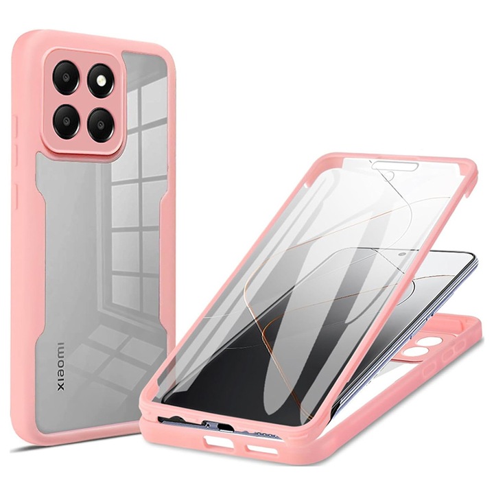 Калъф за Xiaomi 14T Pro - Smartphosis ColorVerse 360 - Удароустойчив - Розов