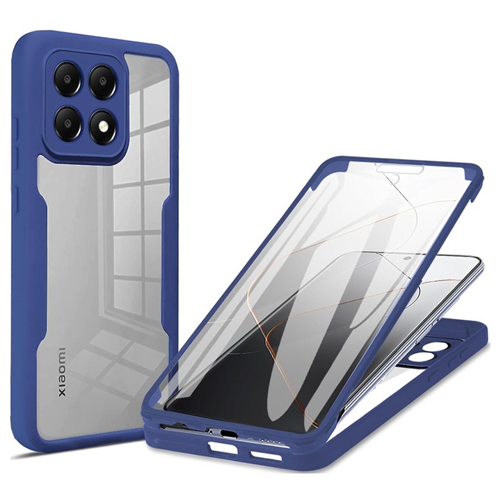 Калъф за Xiaomi 14T Pro - Smartphosis ColorVerse 360 - Удароустойчив - Син