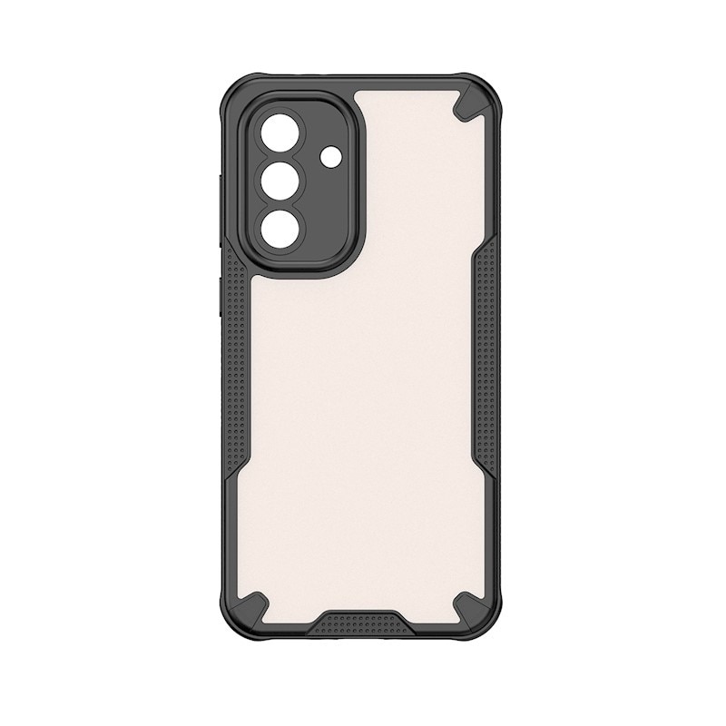 Husa pentru Samsung Galaxy S25, Defender Matt, Protectie Camere, AntiShock, Neagra