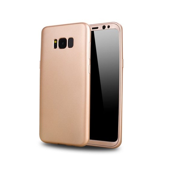 Husa 360 pentru Galaxy S8 Plus Gold