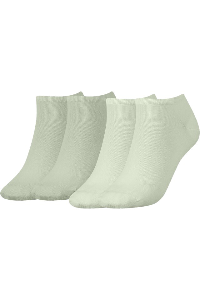 Tommy Hilfiger, Set de sosete scurte - 2 perechi, Crem