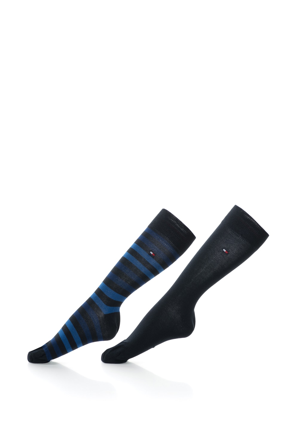 Tommy Hilfiger, Set de sosete lungi - 2 perechi 472001001, Bleumarin inchis, 43-46