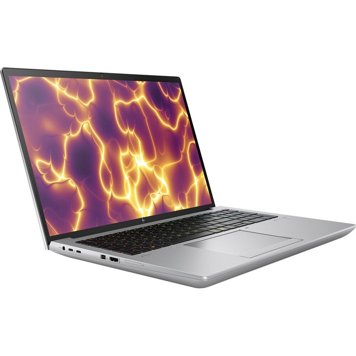 Лаптоп HP ZBook Fury 16 G11, 16-инчов WQUXGA 120Hz IPS дисплей, процесор Intel i9-14900HX, 128GB RAM памет, 2TB SSD, nVidia RTX 5000 Ada 16GB, Windows 11 Pro, сребрист