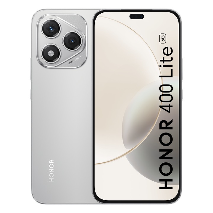 Мобилен телефон Honor 400 Lite 5G (8/256GB), сив