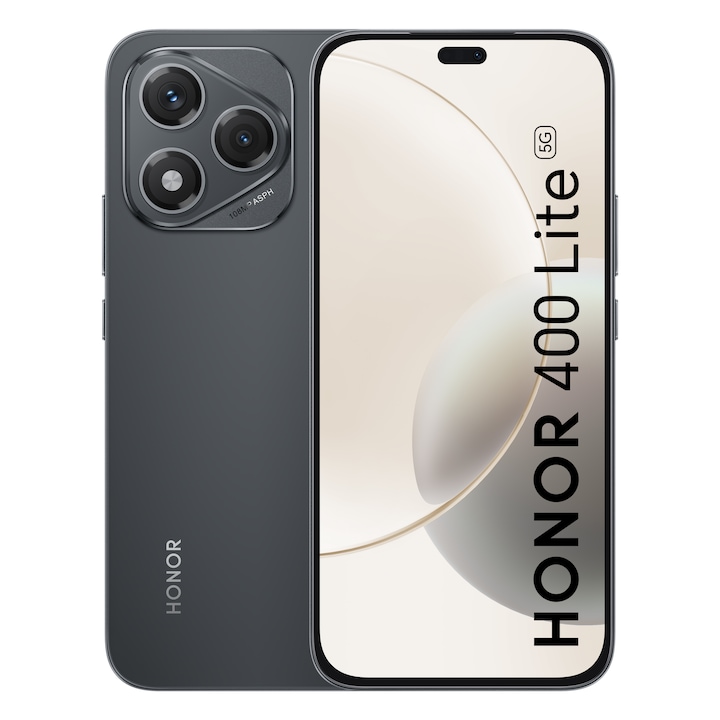 Мобилен телефон Honor 400 Lite 5G (8/256GB), среднощно черно