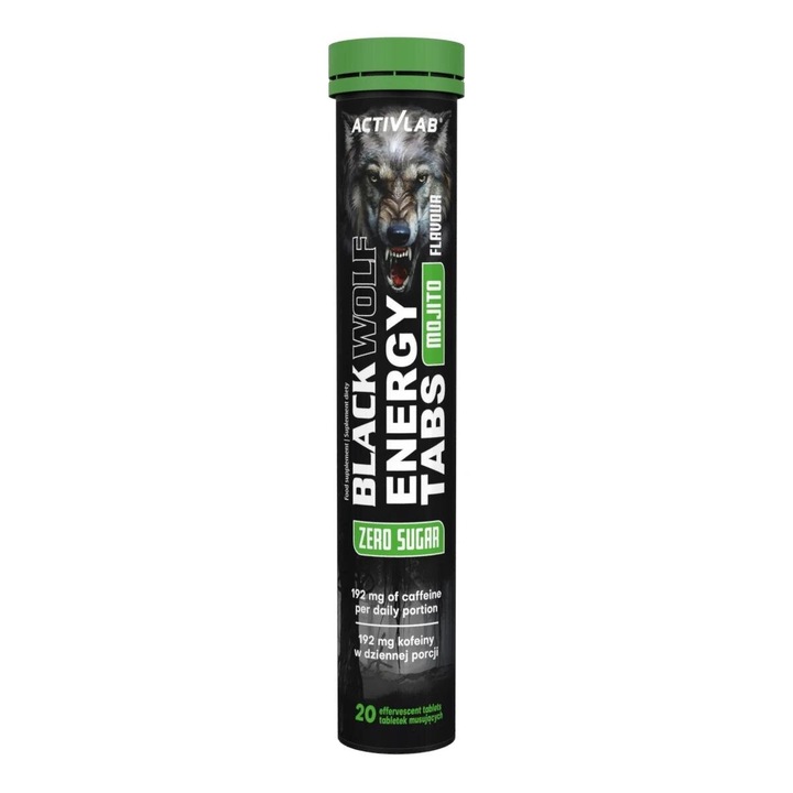 Tablete Energy, ActivLab, 20 tablete, fara zahar, sustine performanta fizica si mentala