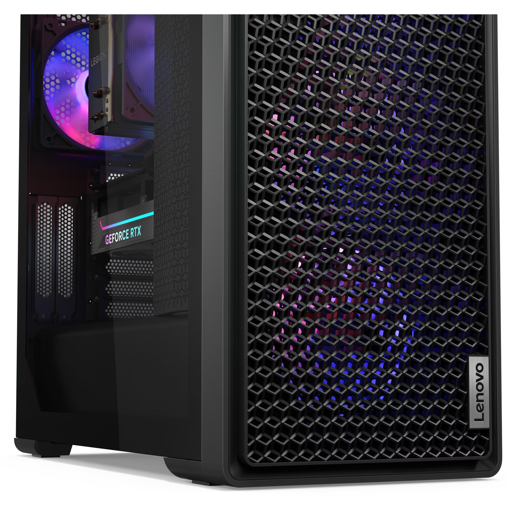 Sistem Desktop PC Gaming Lenovo Legion T7 34IAS10 cu procesor