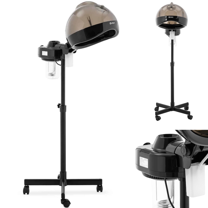 Sauna de par Physa, model PHY-750HD-03, 750 cm3, 730 W, reglabil 106-146 cm, negru