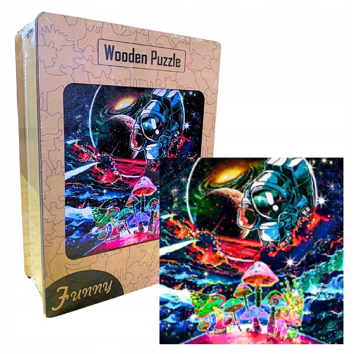 Funny fa puzzle, 240 darab, kozmosz design, 42x29cm
