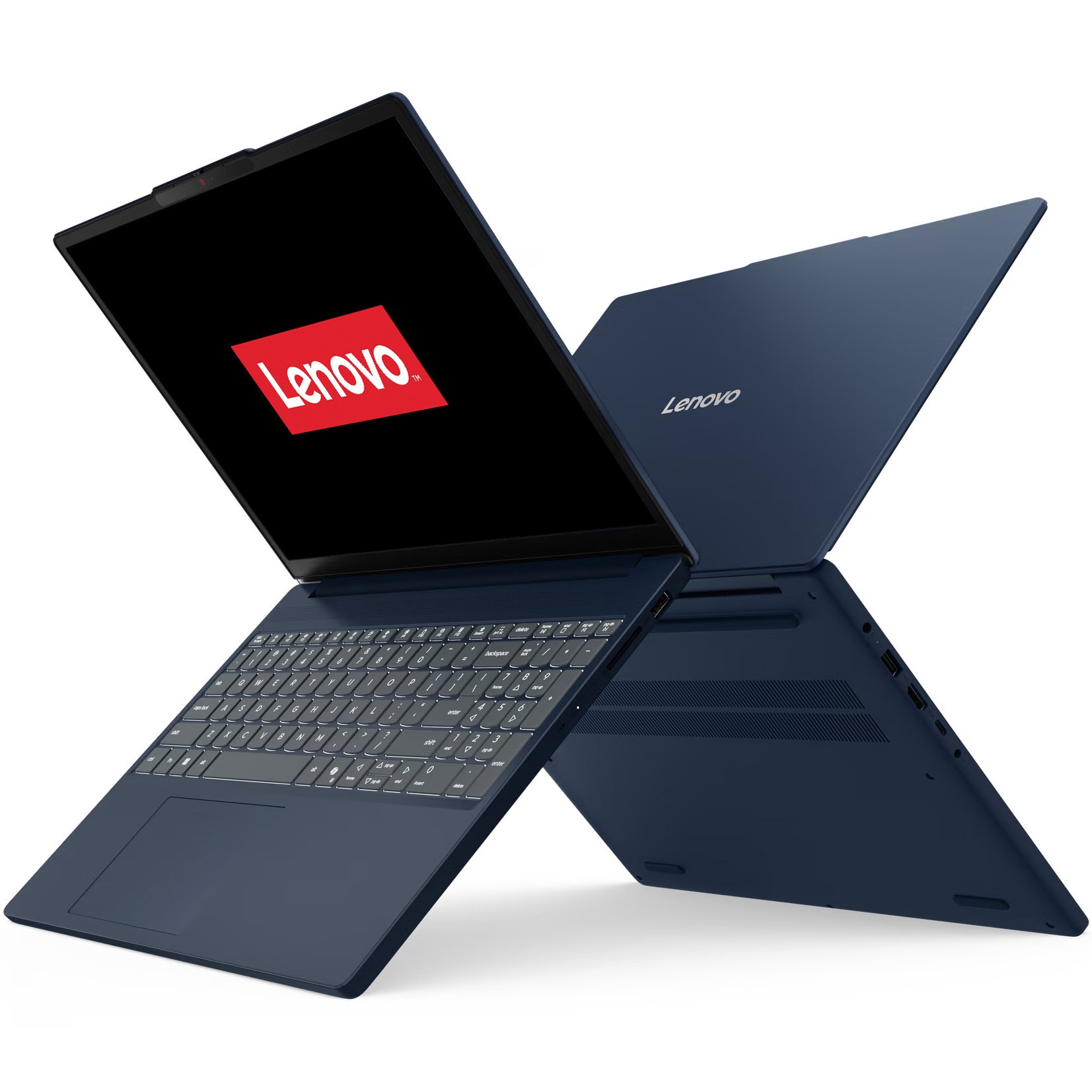 Laptop Lenovo IdeaPad Slim 3 15ARP10 cu procesor AMD Ryzen™ 5 7533HS pana la 4.45GHz, 15.3'' WUXGA, IPS, 16GB DDR5 RAM, 1TB SSD, AMD Radeon™ 660M Graphics, No OS, Cosmic Blue