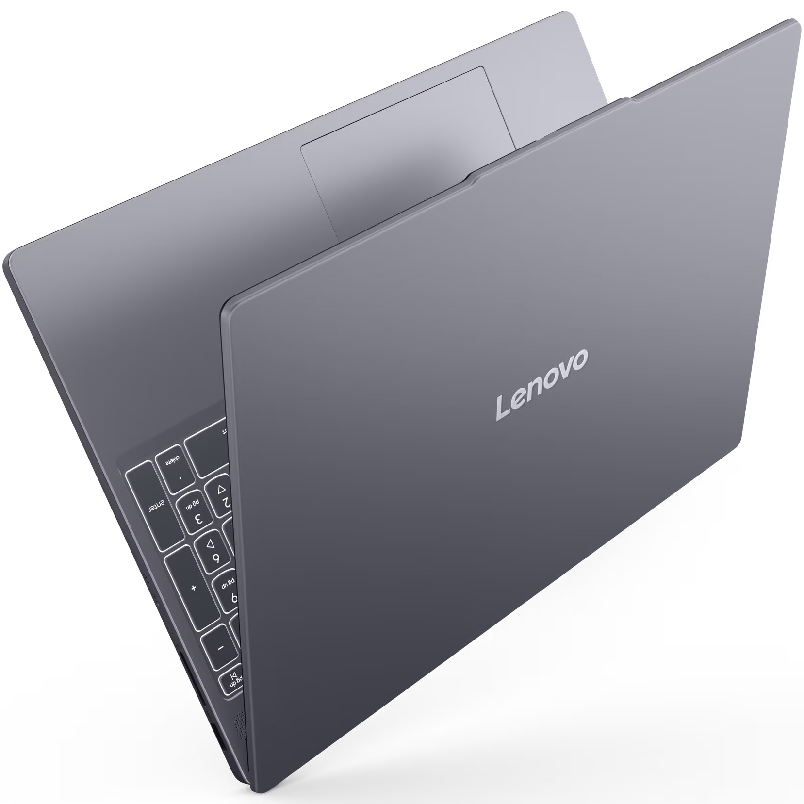 Laptop Lenovo IdeaPad Slim 3 15AHP10 cu procesor AMD Ryzen™ 7 8840HS pana la 5.1GHz, 15.3" WUXGA, IPS, 16GB DDR5 RAM, 1TB SSD, AMD Radeon™ 780M Graphics, No OS, Luna Grey
