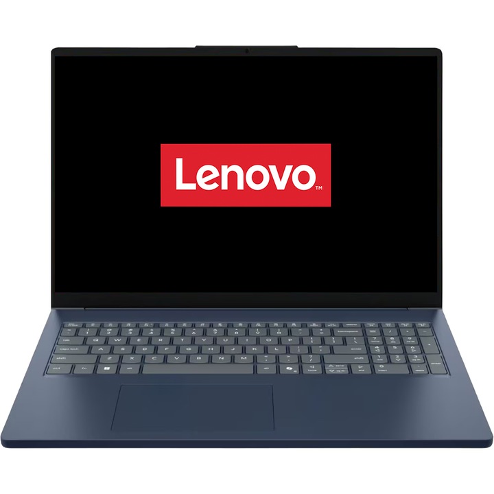 Lenovo IdeaPad, Slim 3 16AHP10 laptop AMD Ryzen™ 7 8840HS processzorral (akár 5,1 GHz-ig), 16" WUXGA, IPS, 24 GB SSD, 1 TB SSD, AMD Radeon™ 780M grafikus kártyával, operációs rendszer nélkül, kozmikus kék színben