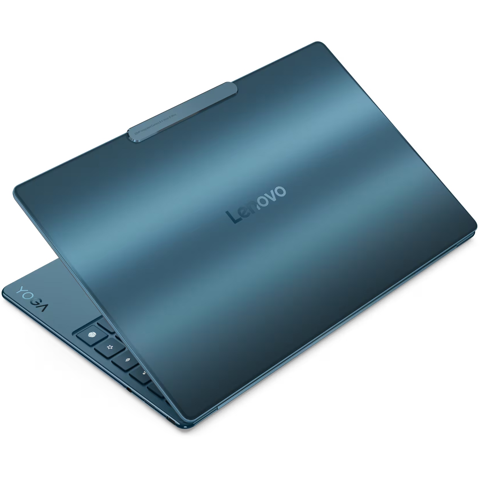 Laptop Lenovo Yoga Slim 9 14ILL10 cu procesor Intel® Core™ Ultra 7 258V pana la 4.8GHz, 14" 4K WQUXGA, OLED, 120Hz, Touch, 32GB LPDDR5x, 1TB SSD, Intel® Arc™ Graphics, Windows® 11 Home, Tidal Teal, 3y on-site Premium Care