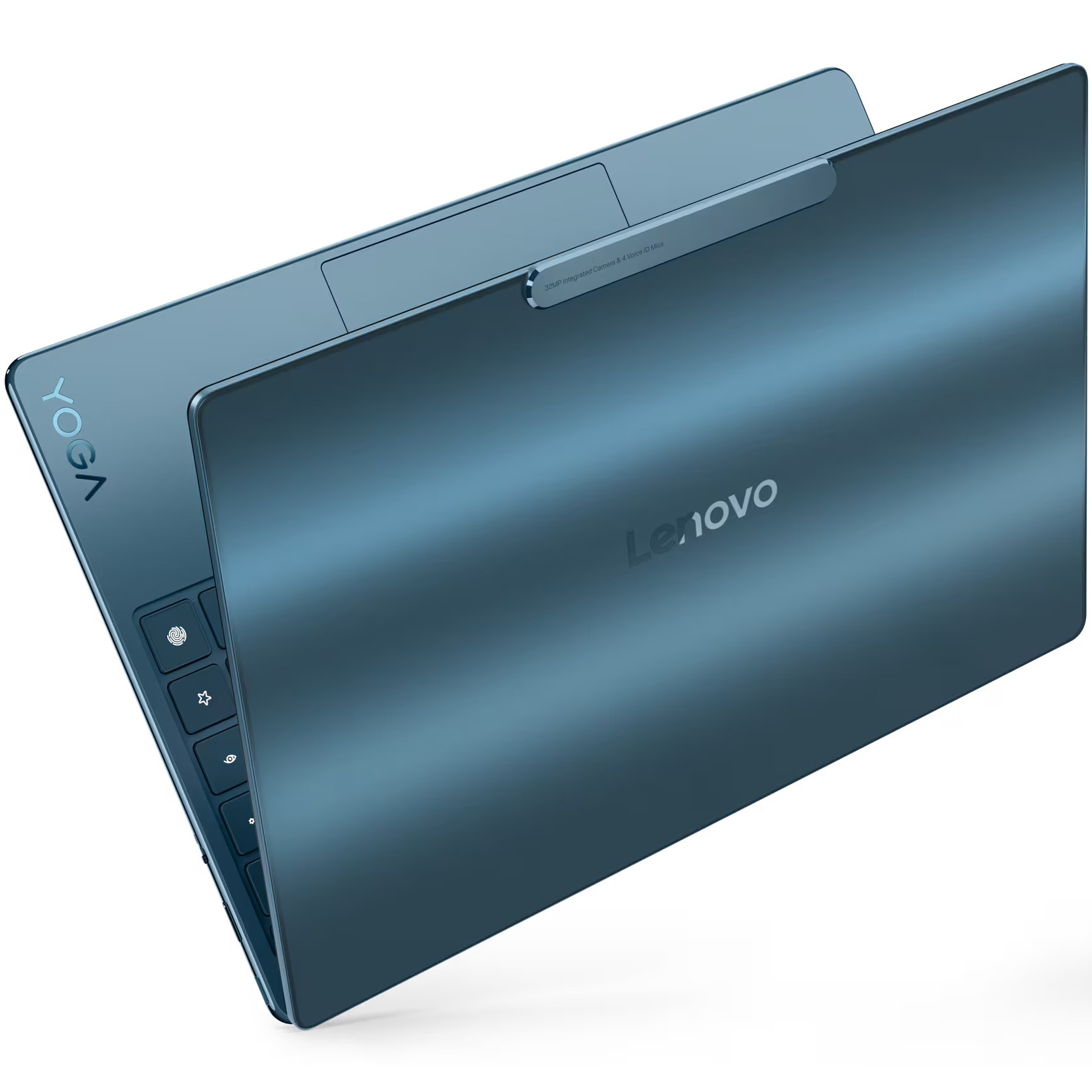 Laptop Lenovo Yoga Slim 9 14ILL10 cu procesor Intel® Core™ Ultra 7 258V pana la 4.8GHz, 14" 4K WQUXGA, OLED, 120Hz, Touch, 32GB LPDDR5x, 1TB SSD, Intel® Arc™ Graphics, Windows® 11 Home, Tidal Teal, 3y on-site Premium Care