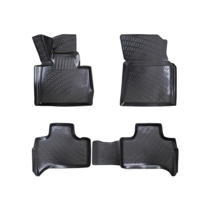 Комплект стелки за кола Xenon Bright BMW X5 E53 1999-2006, противоплъзгащи, цели, SBR, гума