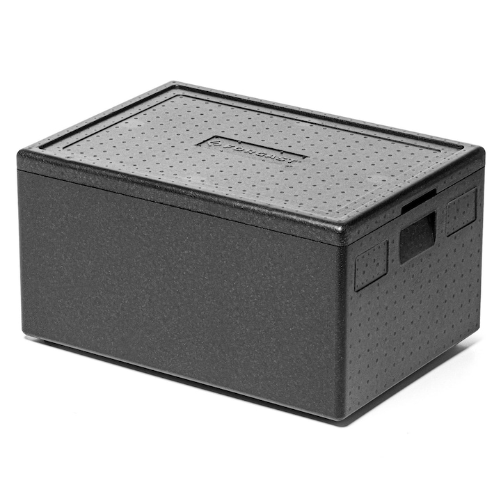 Container Negru Container izolat, Forgast, Negru, Dimensiuni 68.5x48.5x36.5 cm ...