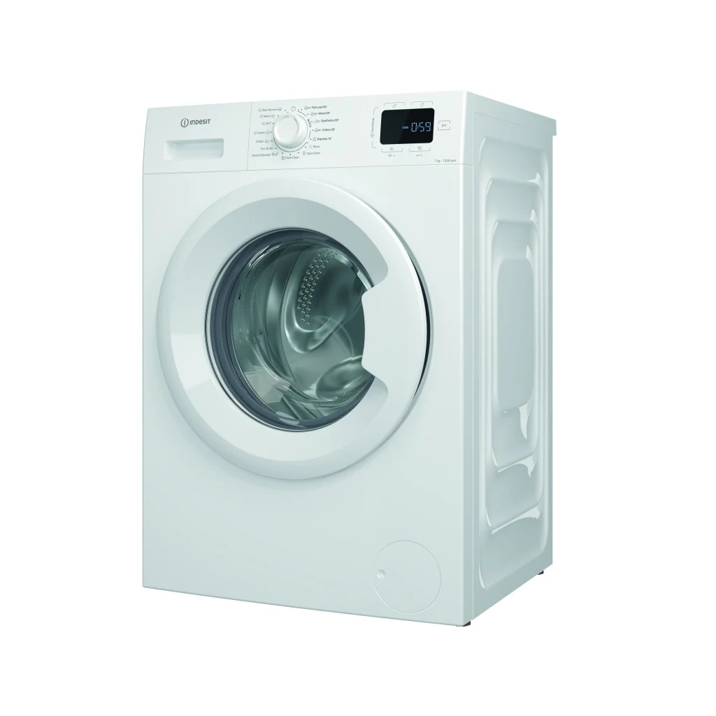 Masina de spalat rufe Indesit IM 762 MY TIME EE, Steam, 5 programe rapide, 1200 rpm, 7 kg, Clasa A, Alba