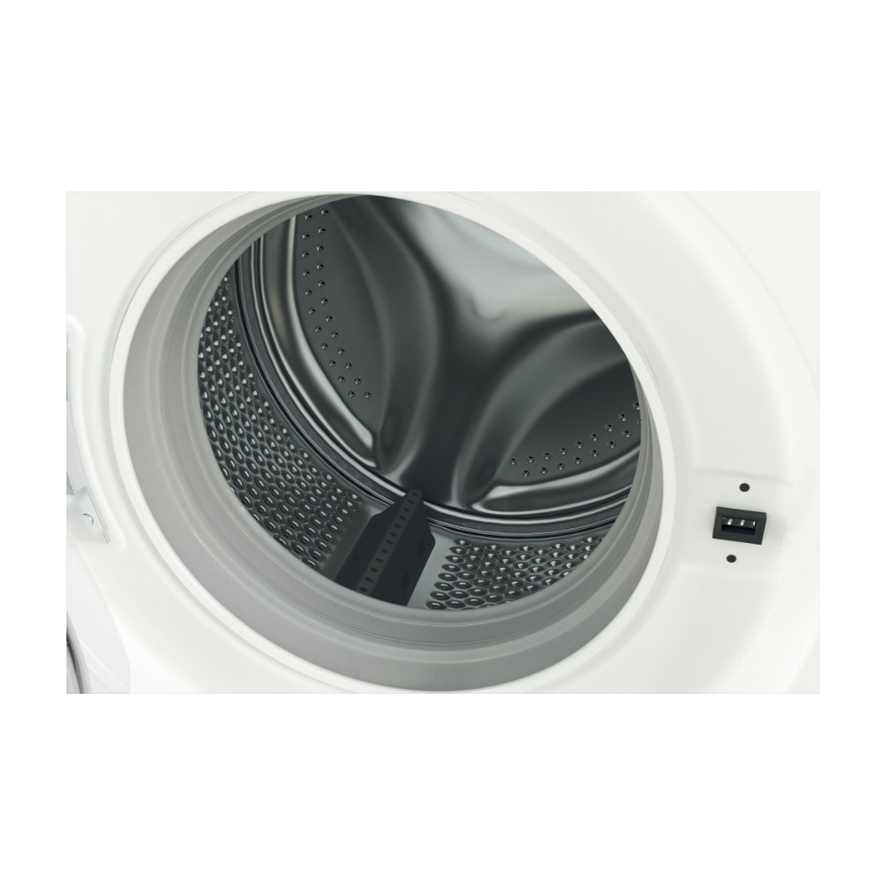 Masina de spalat rufe Indesit MTWSA 61053 W EE, 3 cicluri complete rapide, Pornire intarziata, Sportswear, 1000 rpm, 6 kg, Clasa D, Alba