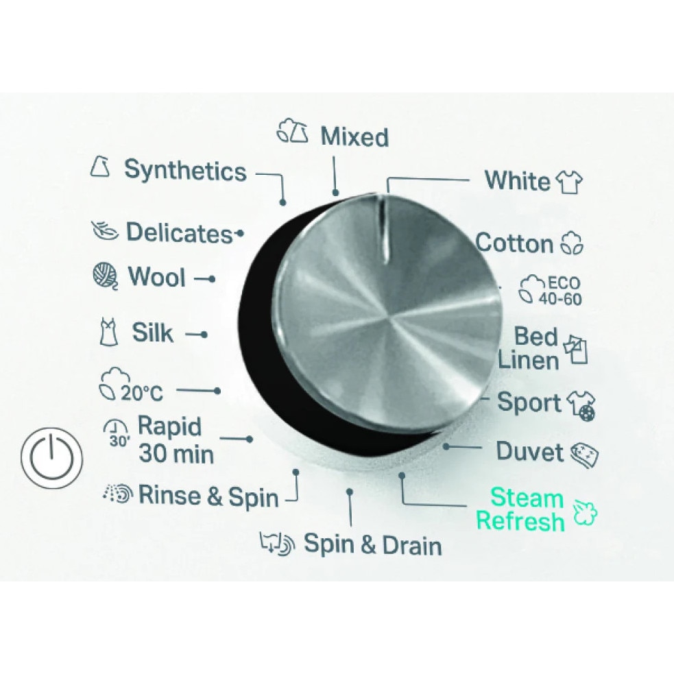 Masina de spalat rufe Whirlpool FFD 8489 BCV EE, 6th Sense, FreshCare+, Steam Refresh, 1400 rpm, 8 kg, Clasa A, Alba