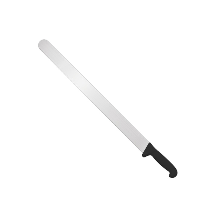 Cutit AMBROGIO SANELLI pentru shaorma, lama dreapta, varf rotund, lama 50 cm, SA58050B