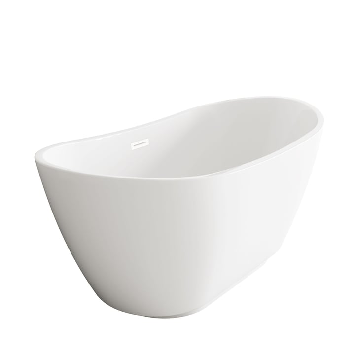 Cada freestanding Balneo PARMA, alb, 170x72cm, accesorii incluse