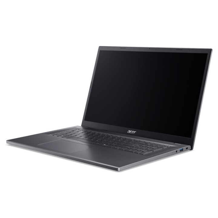 Лаптоп Acer Aspire 17 A17-51M-562E, NX.JEREX.005, 17.3", Intel Core i5-1334U (10-ядрен), Intel Iris Xe Graphics, 16GB 4600MHz LPDDR5, Сив