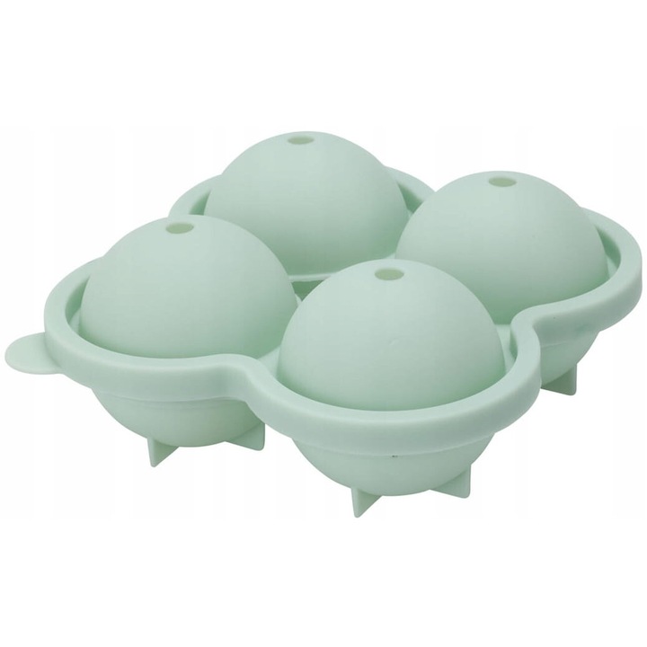 Forma cuburi de gheata, Koopman, 4 bile 7cm, pastel, 16x15x7cm