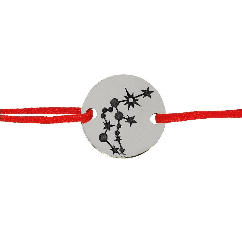 Bratara constelatia Varsator aur alb