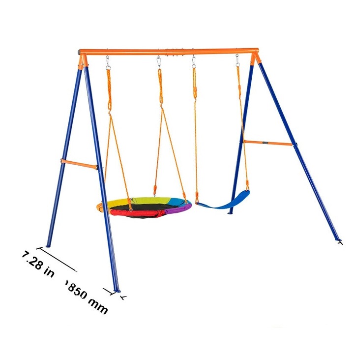 Leagan, VEVOR, 600 lbs capacitate, durabil, 2 persoane, 182.9x304.8x165.1 cm