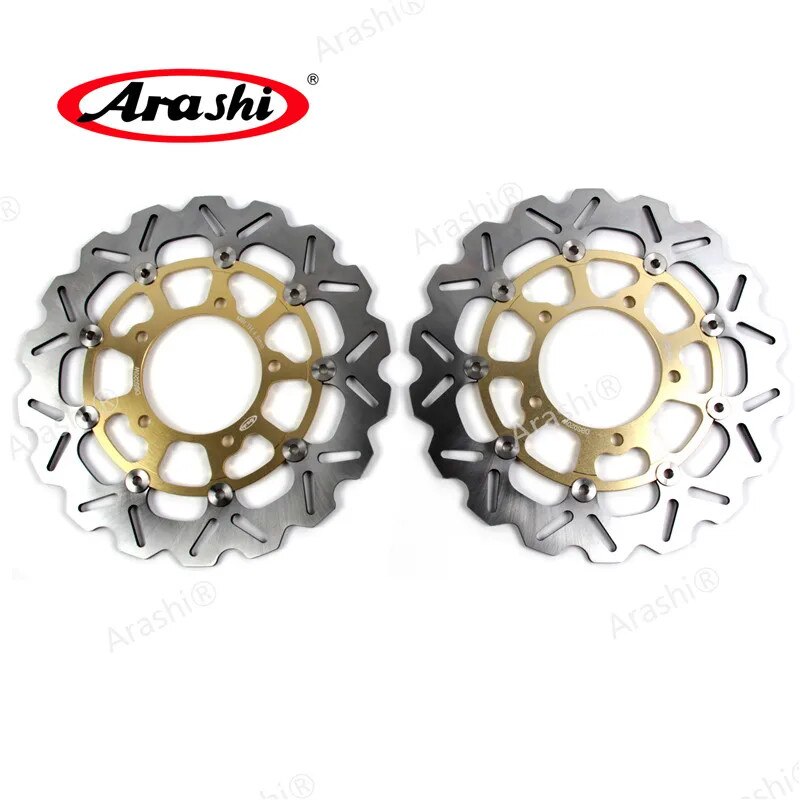 Set 2 discuri de frana, pentru Suzuki GSXR 600 750 1000, design