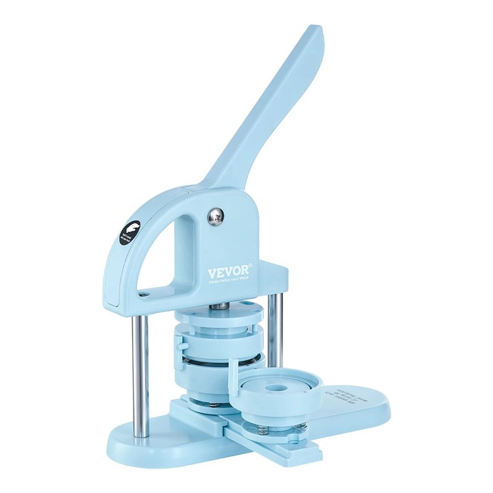 3 az 1-ben gomb/jelvénynyomó, Vevor, Magic Book Mr. Panda, kék, komplett tartozékkészlet