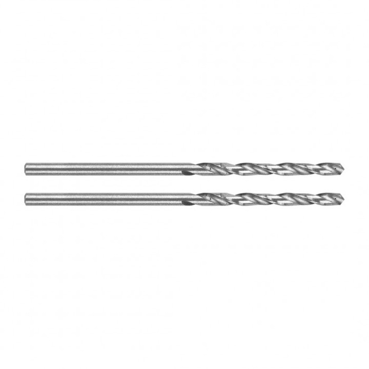 Set de wiertla pentru metal Graphite, 3.5mm, 2 buc, 70mm, HSS
