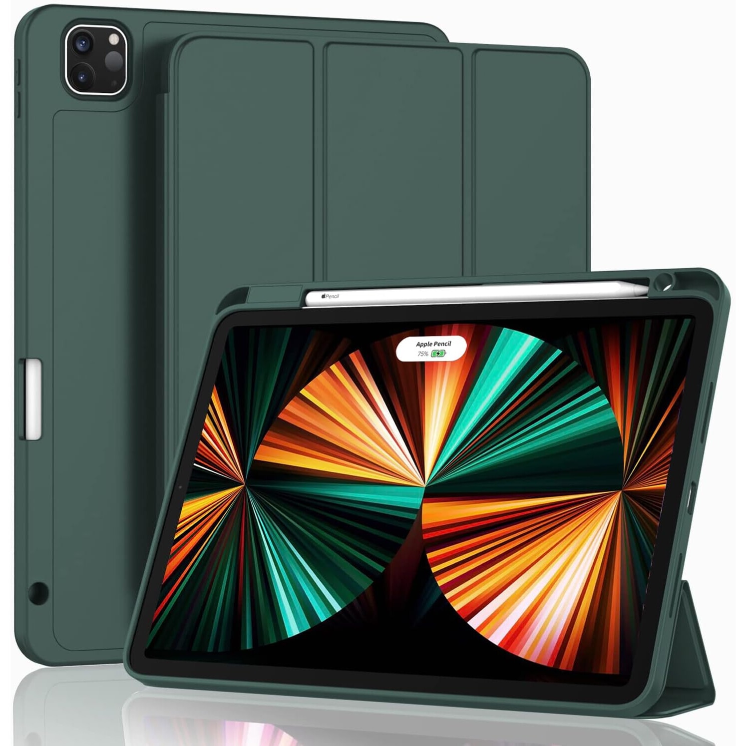 Husa Ultra-Slim pentru iPad Air Pro 11 Inch, AMRINUGL, verde