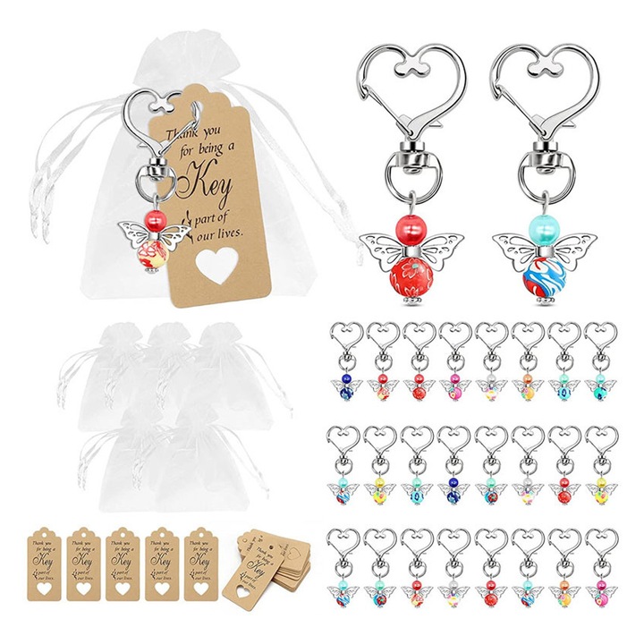 Suport chei inger pazitor, AMRINUGL, din otel inoxidabil, set, culoare acaju inchis