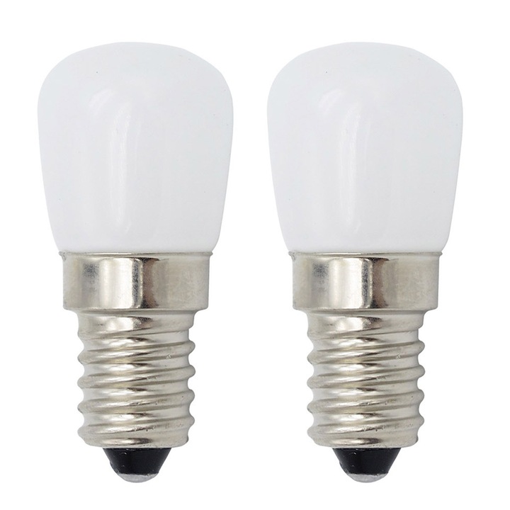 Bec LED E14 3W 6000K hideg fehér 300LM 2 db-os szett