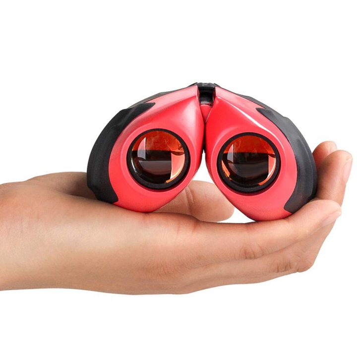 Binoclu educational Enforose, 8x marire, design rezistent la socuri, cu ochelari moi, usor si ergonomic