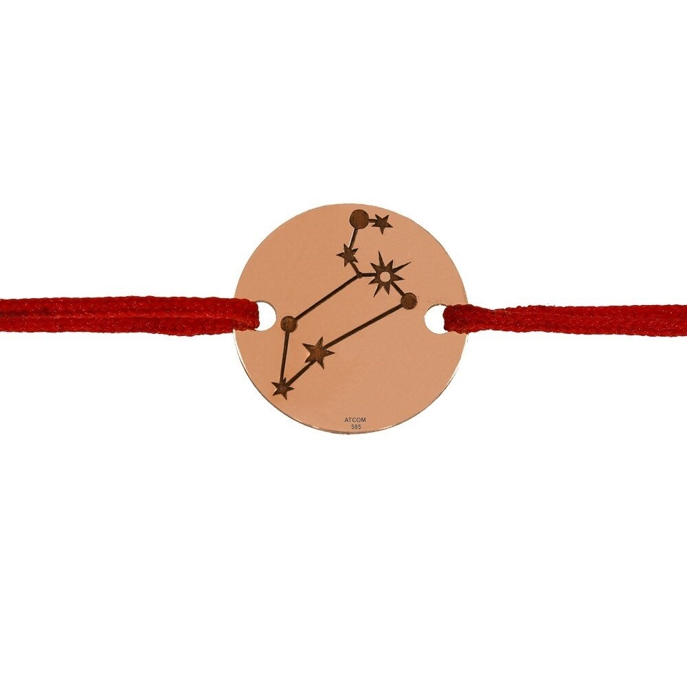 Bratara constelatia Leu aur roz