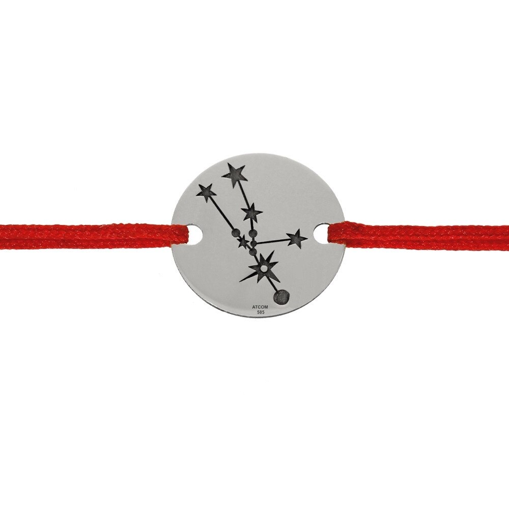 Bratara constelatia Taur aur alb