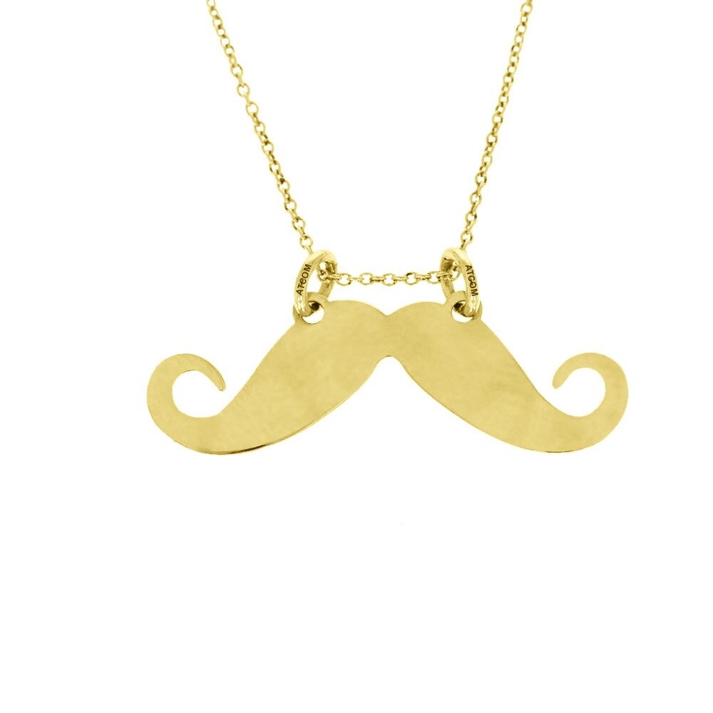 Pandantiv Mustata aur galben