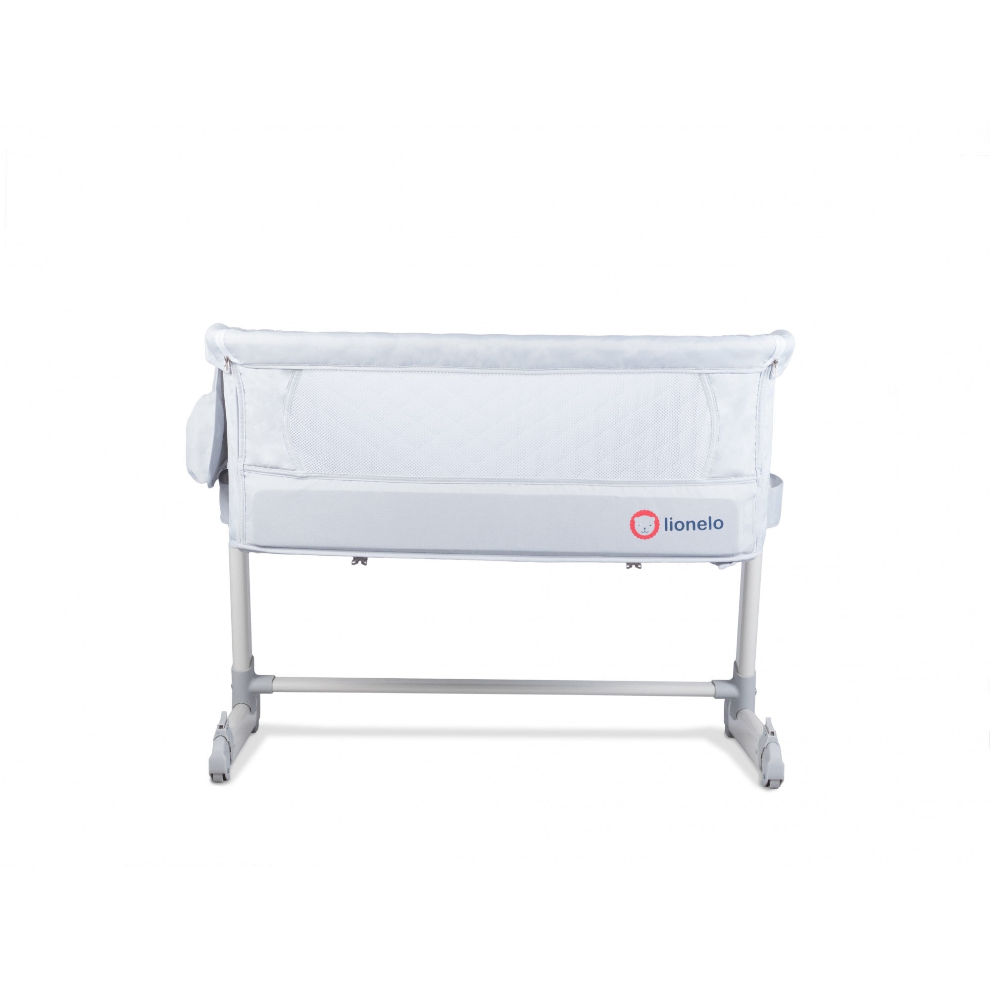 Patut co-sleeper, Lionelo, Theo 2 in 1, 90x50 cm, Gri