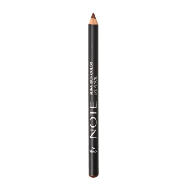 Creion de ochi consistent Ultra Rich Color NOTE Cosmetics, nuanta 02 Cafee 1.1 g
