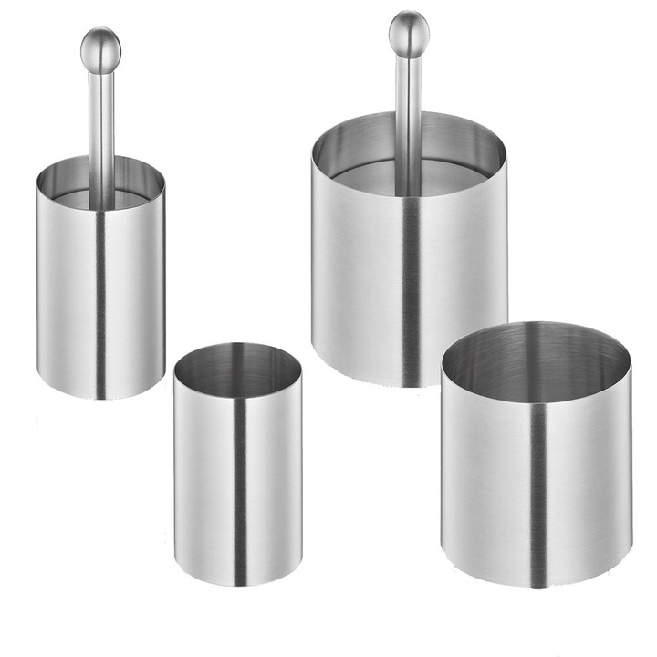 Set 4 forme de prezentare si 2 prese Rings