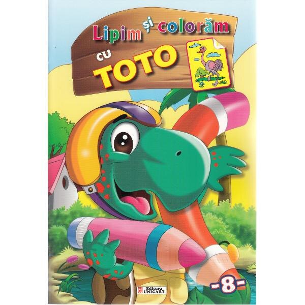 Lipim si coloram cu Toto