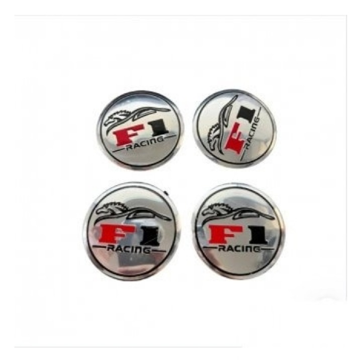 Set Ornamente Crom idealSTORE pentru Capace / Jante, Dimensiuni 5cm