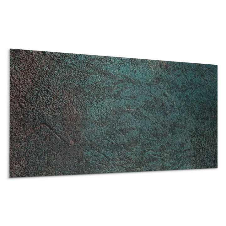 Panou lipibil perete, Wallfluent, Textura cu un model subtil, Verde, 100x50, 010310540010000019886