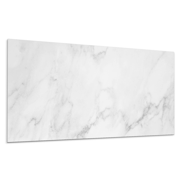 Panou vinil decorativ, Wallfluent, Model de suprafata de marmura, Alb, 120x60, 010310540040000088518