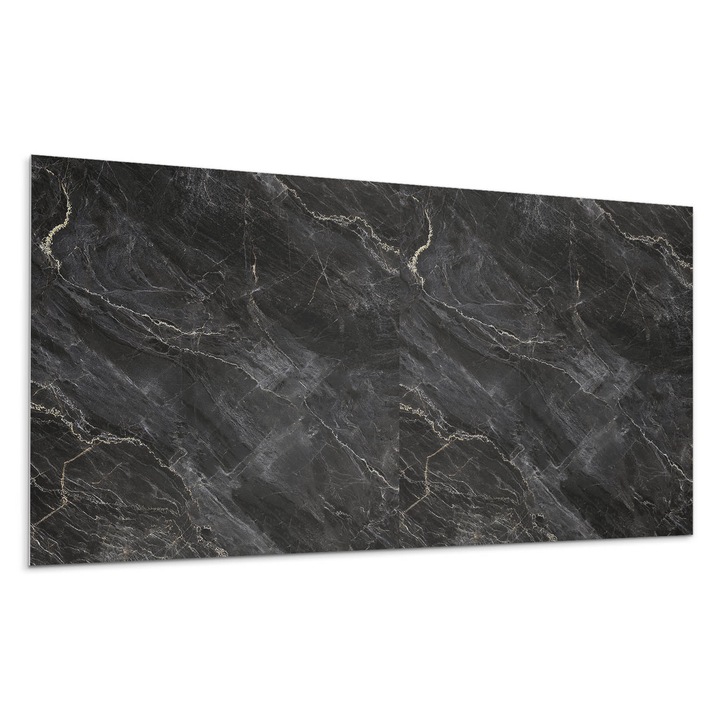 Öntapadó dekoratív panel, Wallfluent, Elegáns márványmintás erekkel, Fehér, 120x60 cm, 010310540040000276733